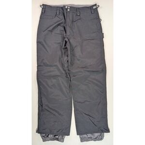 Burton Radar Snowboard Pants Mens XL Charcoal Gray Insulated Ski Snow Winter